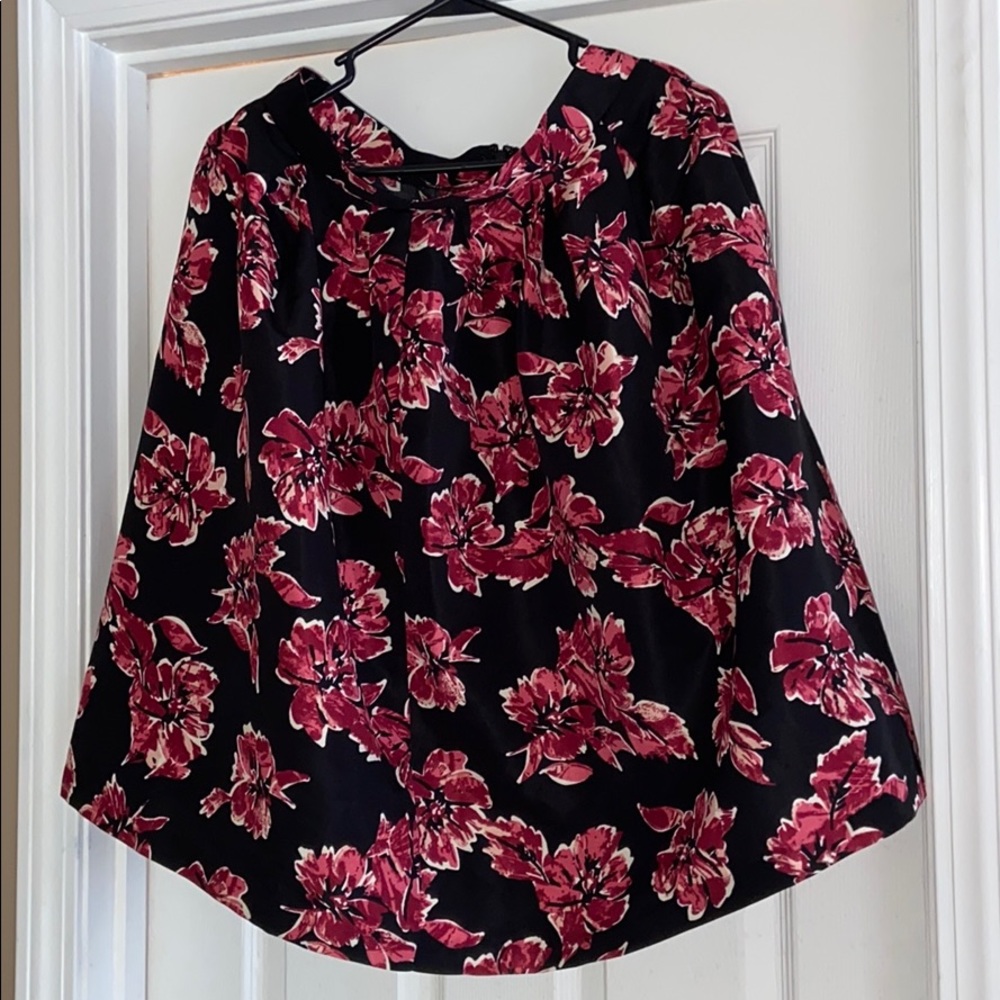 Forever 21 Floral Midi Skirt